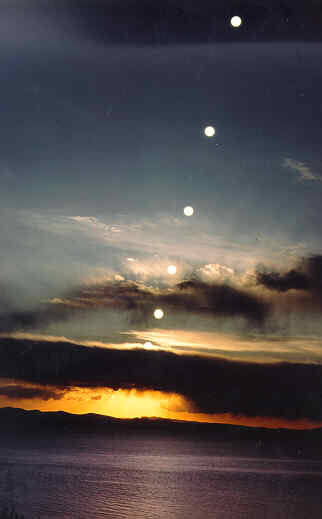 Lake Titicaca, sunset